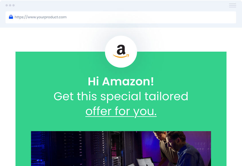 Build tailor-made website experiences